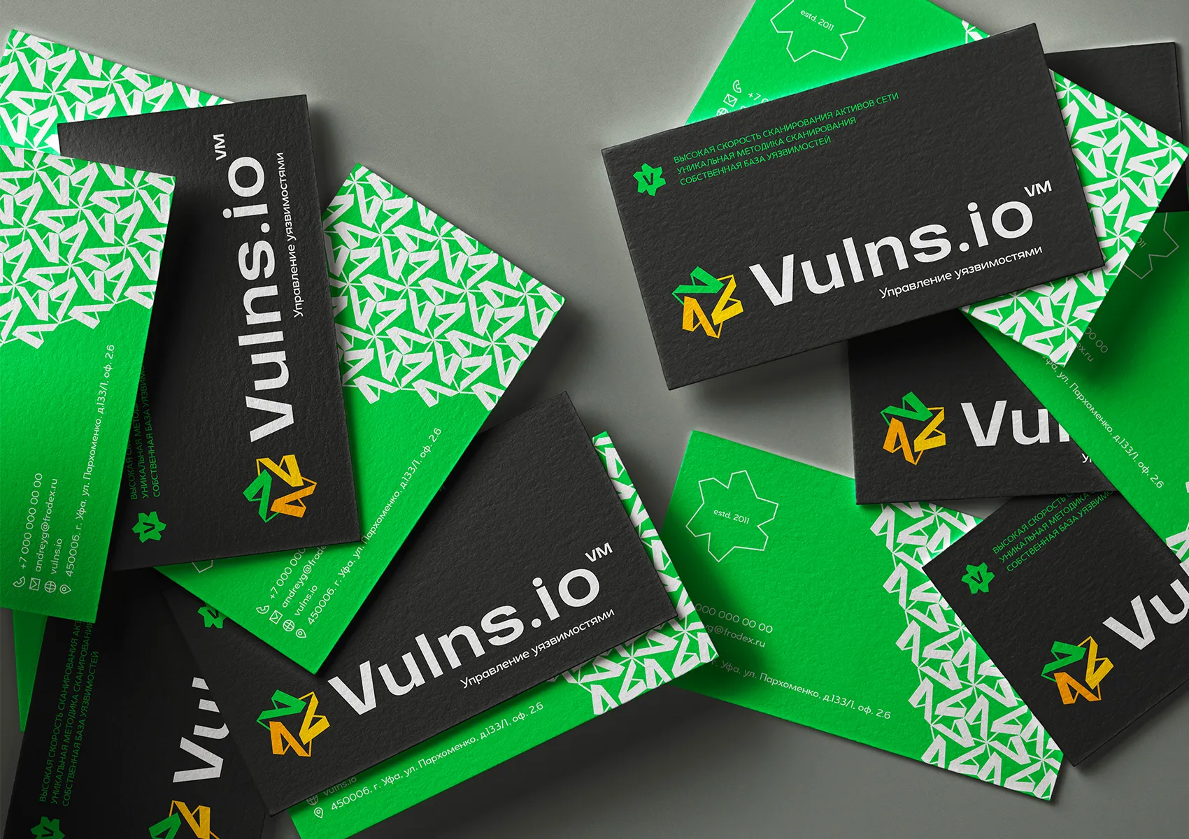 Фирменный стиль | Vulns.io 2